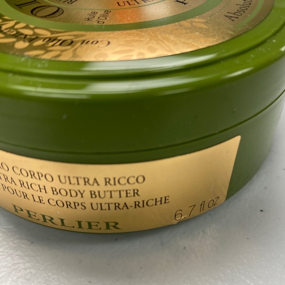 PERLIER Olivarium Italian Organic 100% Olive Oil Ultra Rich Body Butter - Picture 4 of 6
